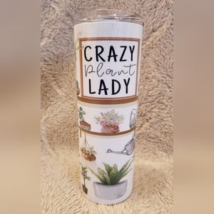 NWOT Crazy Plant Lady Insulated Tumbler